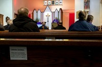 Fr. Peter Mottola preaches the homily